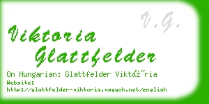 viktoria glattfelder business card